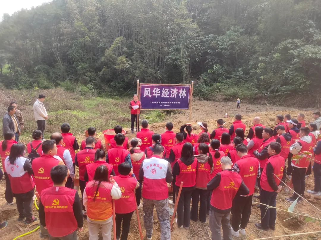 “黨建紅”引領(lǐng)“生態(tài)綠”，“風(fēng)華經(jīng)濟林”賦能“百千萬工程”