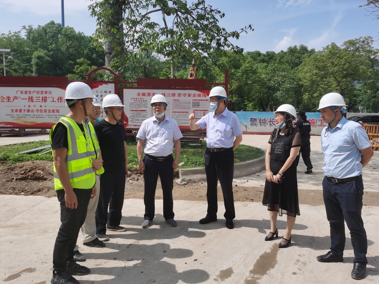 劉偉董事長帶隊(duì)檢查祥和工業(yè)園