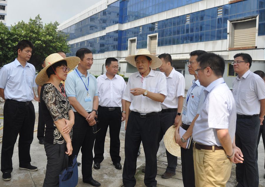 中央環(huán)保督察組一行深入風(fēng)華高科開(kāi)展環(huán)保督察