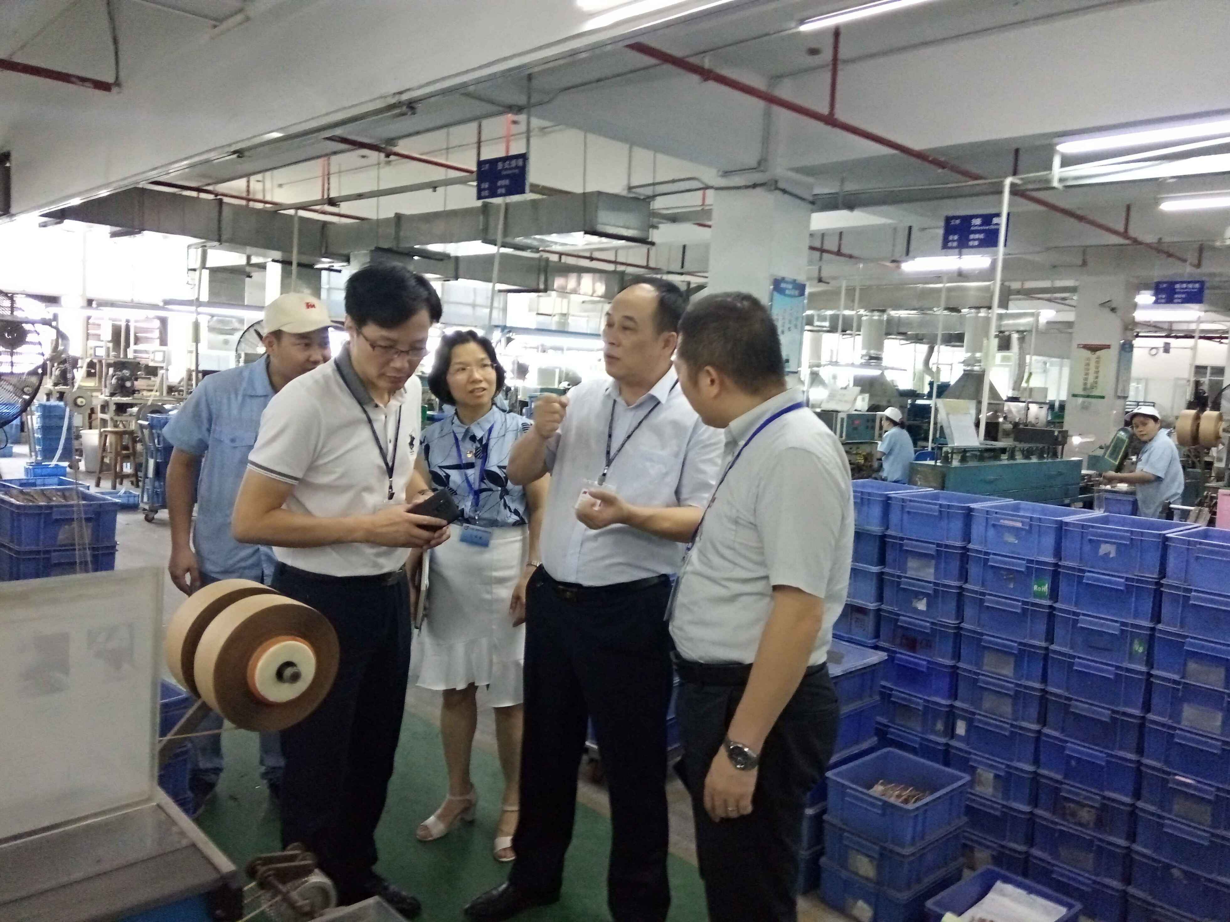 劉維斌書(shū)記到電感公司開(kāi)展落實(shí)黨風(fēng)廉政建設(shè)“一崗雙責(zé)”檢查督導(dǎo)工作